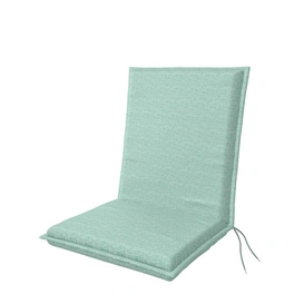 Sitzauflage »Art«, BxLxS: 48 x 100 x 6 cm, aus 60 % Polyester, 40 % Baumwolle, pastellgrün