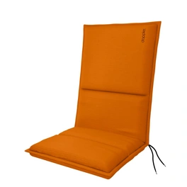 Sitzauflage »City«, BxLxS: 48 x 110 x 6 cm, aus 100 % Polyester, orange