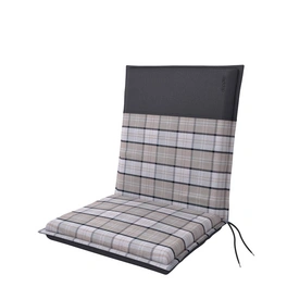 Sitzauflage »Casa«, BxLxS: 48 x 100 x 6 cm, aus 100 % Polyester, grau/beige/anthrazit