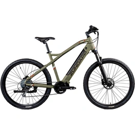 E-Bike »X700«, 27,5 Zoll, 9 Gänge, max. Reichweite: 125 km, khakifarben