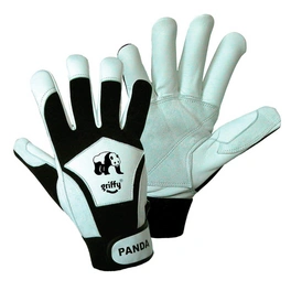 Handschuhe , schwarz, Nappaleder/Elastan, 1 Paar