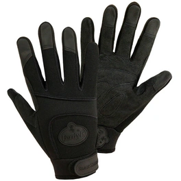 Handschuhe , schwarz, Synthetisches Leder/Elastan, 1 Paar