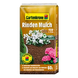 Rindenmulch, 60 Liter, fein, Körnung 0 - 20 mm