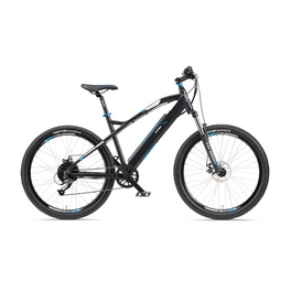 E-Bike All-Terrain »M924«, max. 25 km/h, 9 Gänge, anthrazit/blau