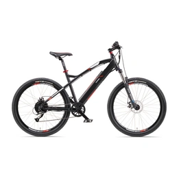 E-Bike All-Terrain »M925«, max. 25 km/h, 9 Gänge, anthrazit/rot