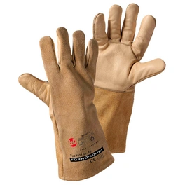 Schweißerhandschuhe , beige, Spaltleder, 1 Paar