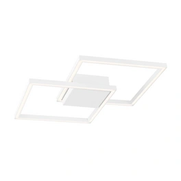 Deckenleuchte »Bilbao«, LED, 25 W, Höhe: 6,5 cm, weiß