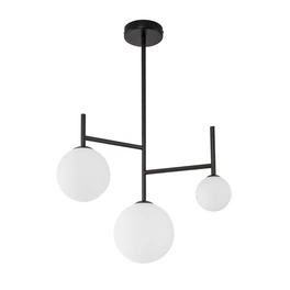 Deckenleuchte »Licato «, LED, 3-flammig, schwarz/weiß