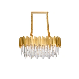 Pendelleuchte »Grane «, LED, 8 W, Höhe: 120 cm, goldfarben