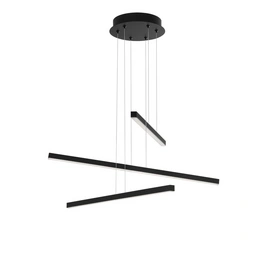 Pendelleuchte » Lior «, LED, 41 W, Höhe: 180 cm, schwarz