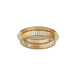 Deckenleuchte »Aurelia«, LED, 41 W, Höhe: 12 cm, goldfarben