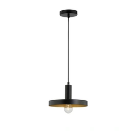 Pendelleuchte »Garni «, LED, 1-flammig, schwarz/goldfarben