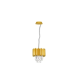 Pendelleuchte »Magnolia «, LED, 14 W, Höhe: 120 cm, goldfarben