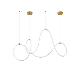 Pendelleuchte »Cerelia«, LED, 56 W, Höhe: 120 cm, goldfarben