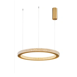 Pendelleuchte »Fiore «, LED, 60 W, Höhe: 120 cm, goldfarben