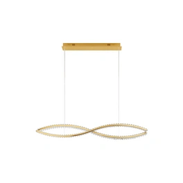 Pendelleuchte »Aurelia «, LED, 95 W, Höhe: 150 cm, goldfarben