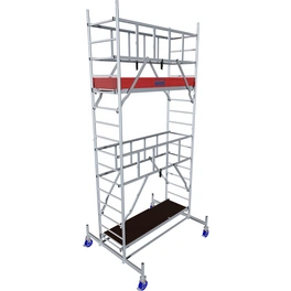 Fahrgerüst »ProTec«, Arbeitshöhe: 5,30 m, max. 200 kg/m², Aluminium