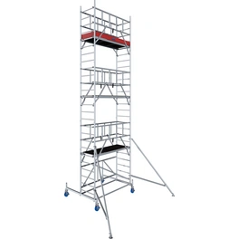 Faltgerüst »ProTec«, Arbeitshöhe: 7,80 m, max. 200 kg/m², Aluminium