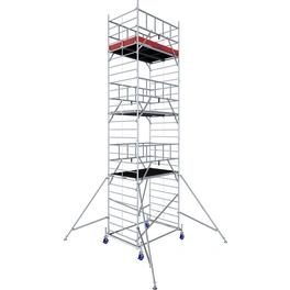 Fahrgerüst »ProTec«, Arbeitshöhe: 8,30 m, max. 200 kg/m², Aluminium