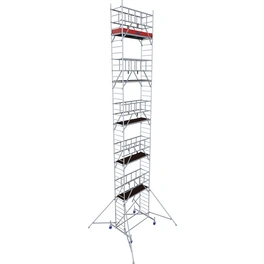 Fahrgerüst »ProTec«, Arbeitshöhe: 12,30 m, max. 200 kg/m², Aluminium