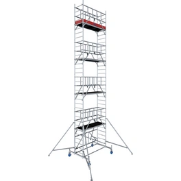 Faltgerüst »ProTec«, Arbeitshöhe: 9,80 m, max. 200 kg/m², Aluminium