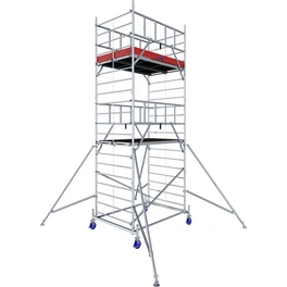 Fahrgerüst »ProTec«, Arbeitshöhe: 6,30 m, max. 200 kg/m², Aluminium