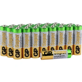 AA Batterie »GP Alkaline Super«, 1,5V, 24 Stück