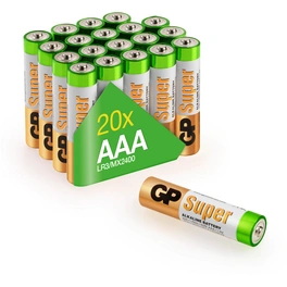 AAA Batterie »GP Alkaline Super«, 1,5V, 20 Stück