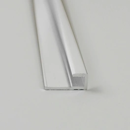 Abschlussprofil, Aluminium, L: 2100 mm, für Rückwände