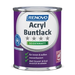 Acryl-Buntlack, laubgrün RAL 6002, seidenmatt, 125ml