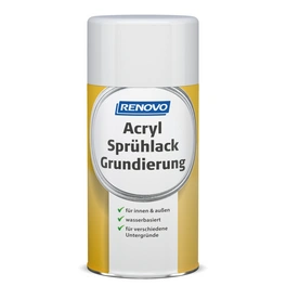 Acryl Sprühlack-Grundierung matt, weiss