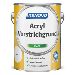 Acryl Vorstrichgrund, weiß