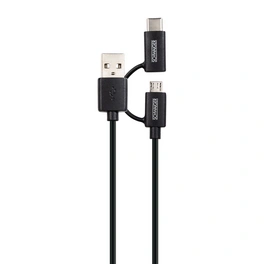 Adapterkabel, USB 3.1 C St./2.0 schwarz