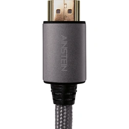 Anschlusskabel, HDMI Anschlusskabel 4 m grau/schwarz
