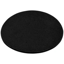 Antirutschpad, rund, Selbstklebend, schwarz, Ø 60 x 1,5 mm