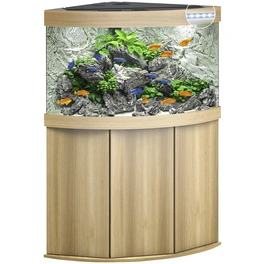Aquarium-Set »Trigon 190 LED«, Breite: 59 cm, hellbraun