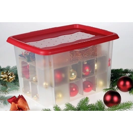 Aufbewahrungsbox »Christmas-Box«, BxH: 35 x 27 cm, Kunststoff