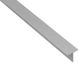 BA-Profil T-Form Alu silber 2600 x 20 x 20 x 1,5 mm