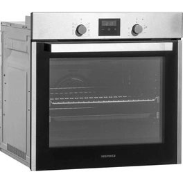 Backofen-Set, 60 l, Metall/kunststoff, schwarz