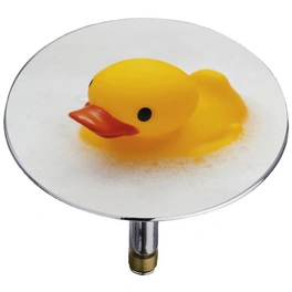 Badewannenstöpsel »Pluggy XXL Duck«, Messing/Kunststoff, chromfarben