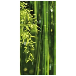 Badrückwand »Bambus«, BxH:100 cm x 210 cm, grün