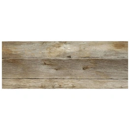 Badrückwand »Holz«, BxH:120 cm x 45 cm, braun