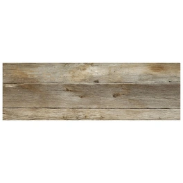 Badrückwand »Holz«, BxH:140 cm x 45 cm, braun