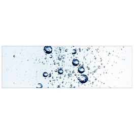 Badrückwand »Water«, BxH:140 cm x 45 cm, weiß