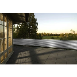 Balkonumrandung, HDPE, HxL: 90 x 500 cm