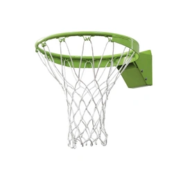 Basketballring, grün, mit Netz