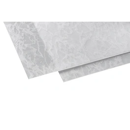 Bastelplatte, Stärke: 2,5 mm, transparent, Marmor