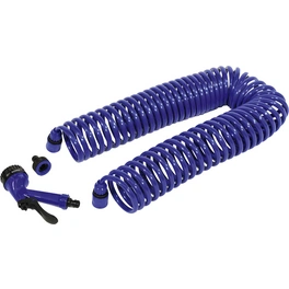 Bewässerungsschlauch, blau, Polyvinylchlorid (PVC), Länge: 15 m