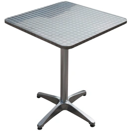 Bistrotisch »Bistro«, mit Stahl-Tischplatte, BxTxH: 60 x 60 x 70 cm