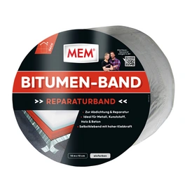 Bitumenband, 10,0 m x 10 cm, Aluminiumfarben